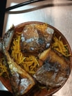 Africa Salad with Fried Fish ( Abacha)